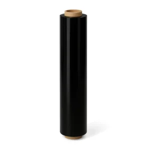 Kézi stretchfólia FEKETE 500 mm 23my 2,4 kg kis csévés